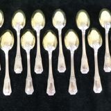 12 spoonfuls a moka boulenger silver metal modele regence berry