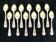 12 spoonfuls a moka boulenger silver metal modele regence berry