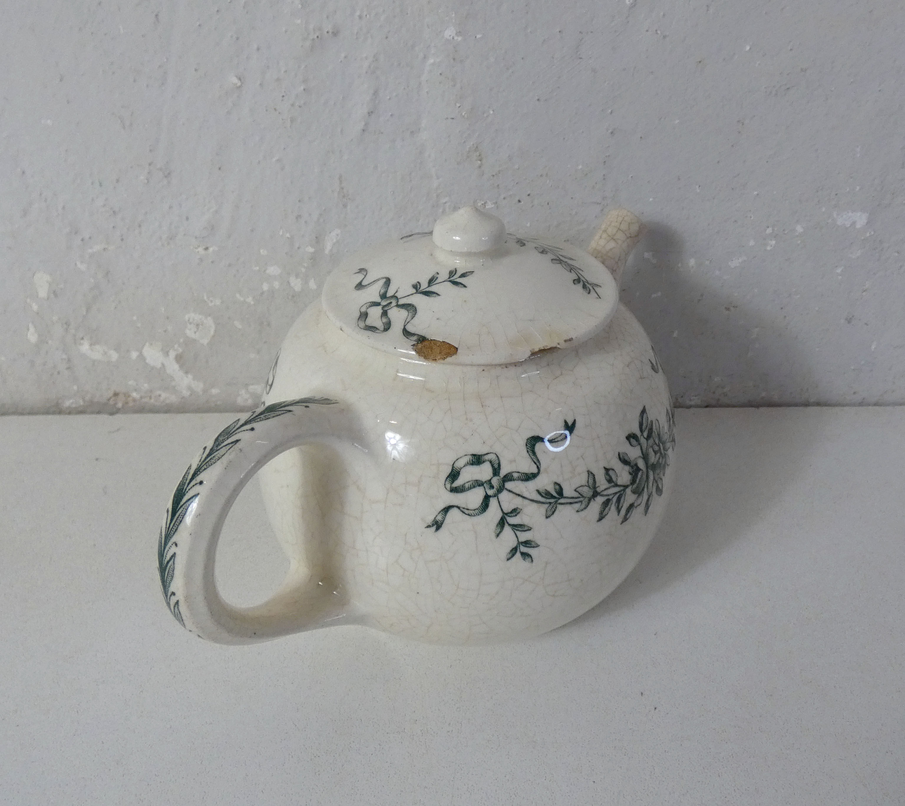 miniature teapot iron by H Coudert Paris