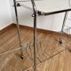 Vinyl serving cart
