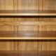 Pair of Robert Mouseman Thompson oak carved bookshelves.