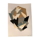 Collage (Gris series) 5/10