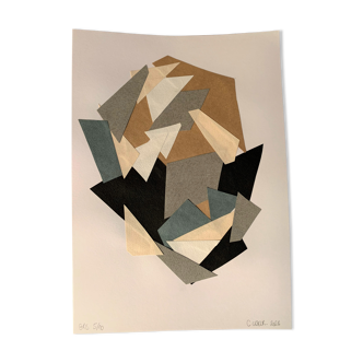 Collage (Gris series) 5/10