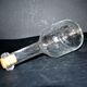 Vintage glass bubble carafe bottle from Biot H24cm