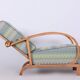 Art Deco Lounge Chair attributed to Jindřich Halabala for Up Závody, Former Czechoslovakia, 1920s