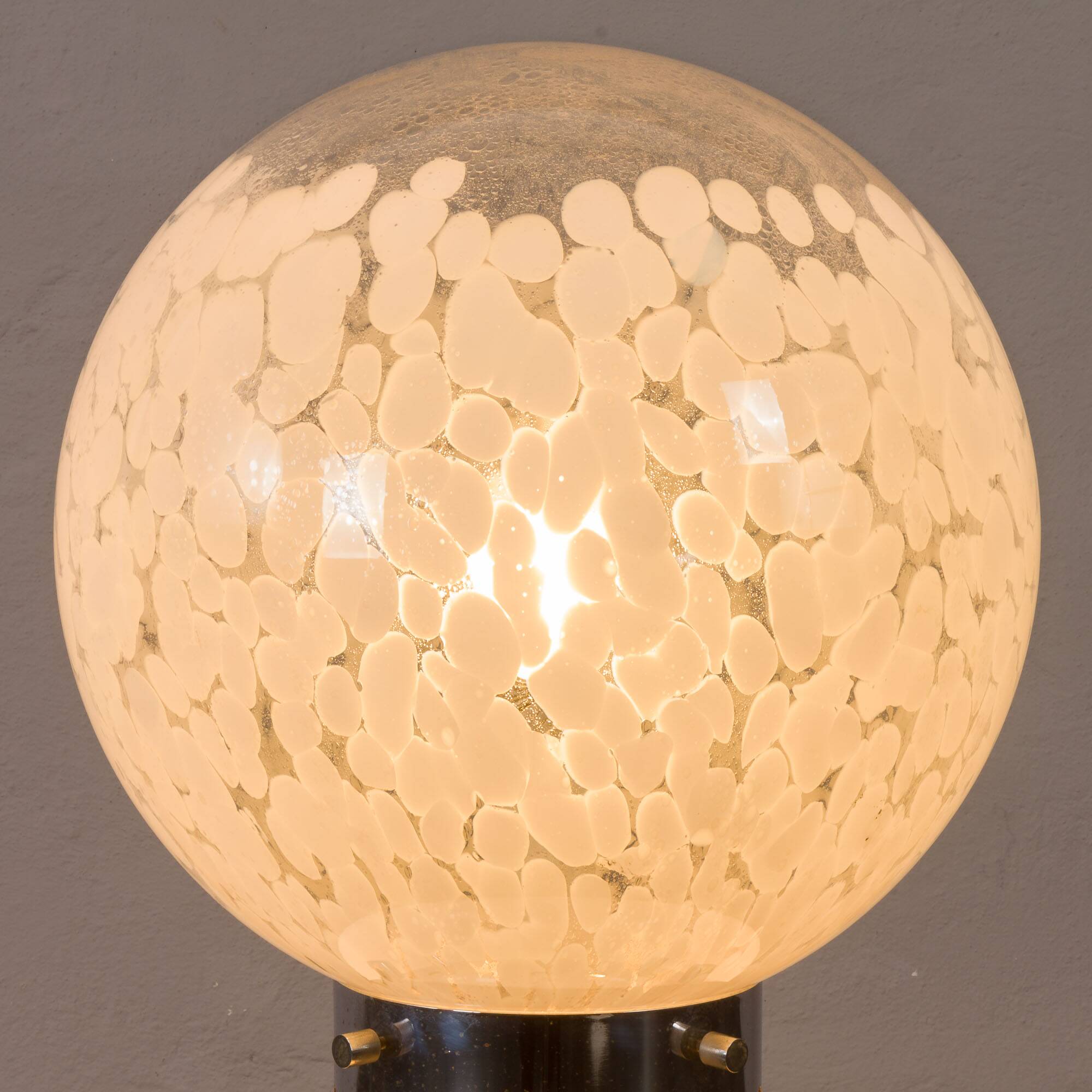 Space Age Murano glass  lamp by Carlo Nason, Mazzega, Italy, 1970s