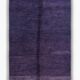 Tapis berbère bleu indigo