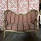 Antique Louis XV style bench – Napoleonic III period – 110 cm