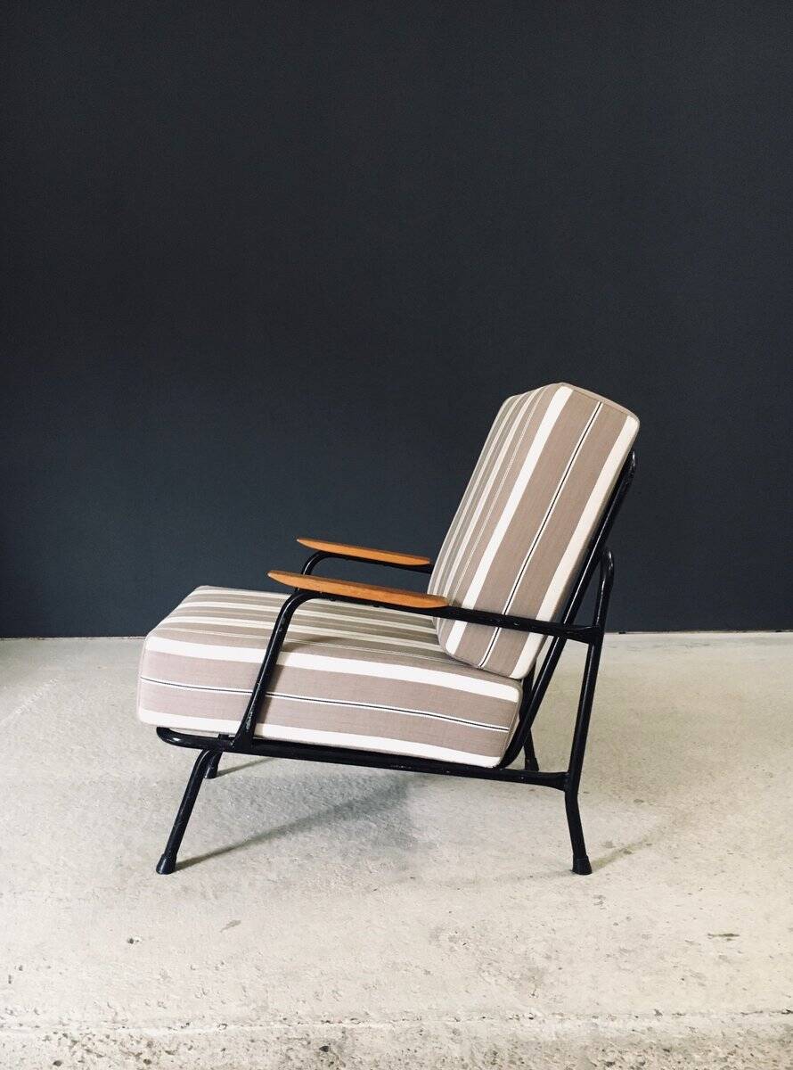 Mid-Century Modern Lounge Chair, France, 1950s