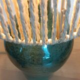 Vintage terracotta lamp