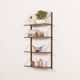 Danish mid century rosewood shelving unit in the style of Poul Cadovius, 19
