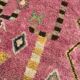 Tapis marocain shaggy en laine