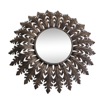 Oxydé iron sun mirror 54cm