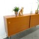 Dressoir vintage en teck en épingle à cheveux