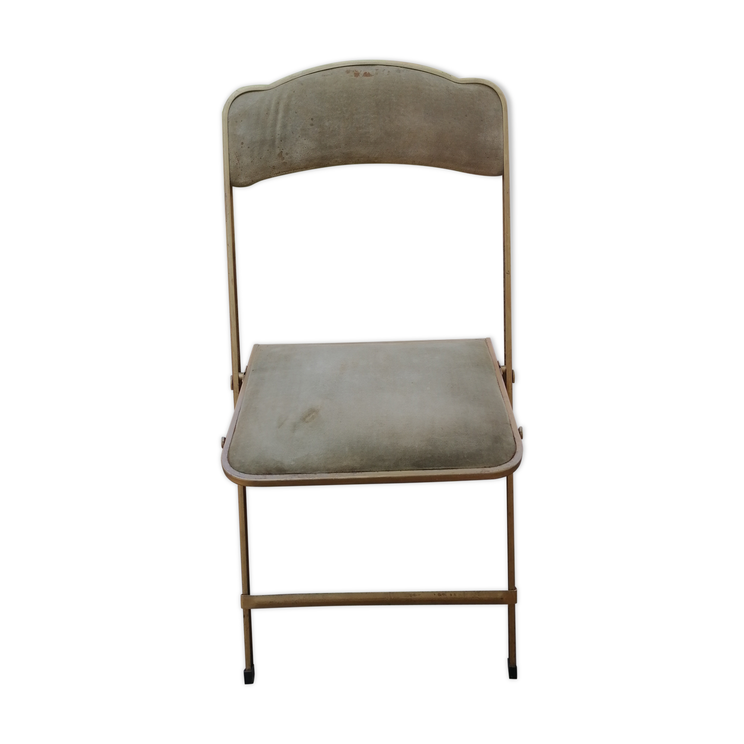 Khaki green folding chair