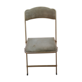 Chaise pliante vert kaki