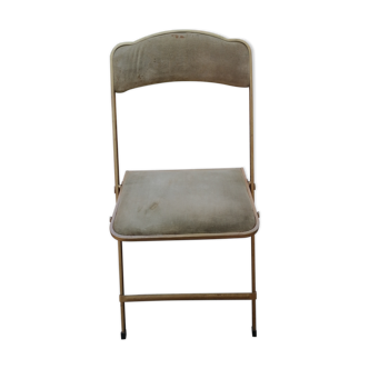 Khaki green folding chair