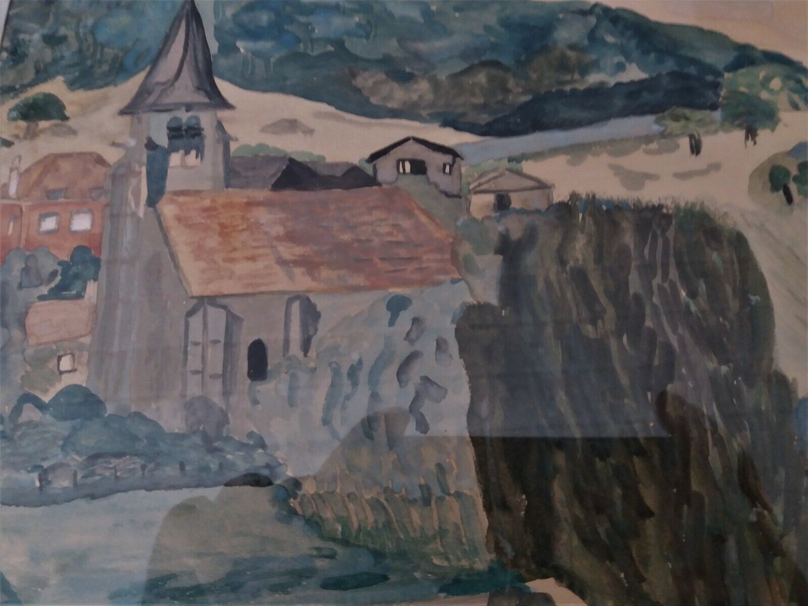 Unsigned landscape mid-twentieth century