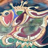 Vintage copper vide-poche