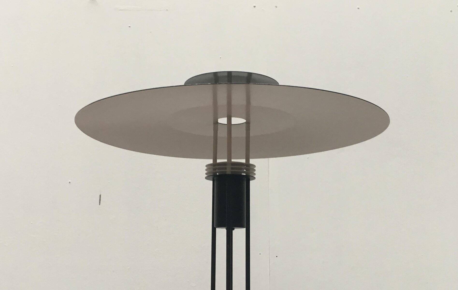 Lampe de table métallique danoise vintage de Frandsen