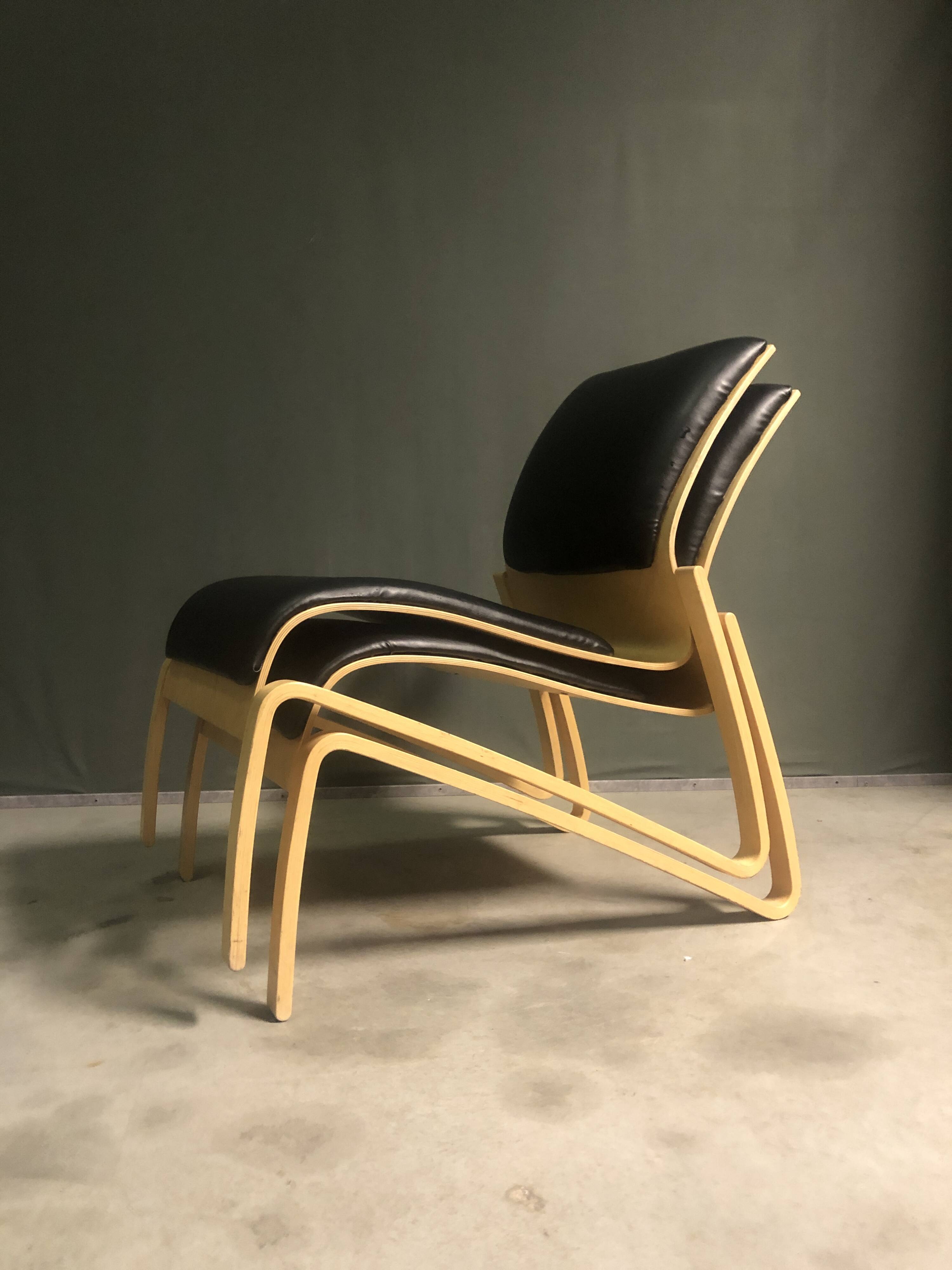 Nadin armchairs by Hans Peter Weidmann for Artek, 1990s