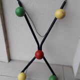 Portemanteau métal et bois