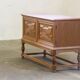 Vintage low sideboard in oak by Henning Kjærnulf, 1960s