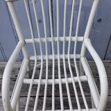 White child rattan chair