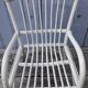 Fauteuil en rotin enfant blanc