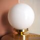 Vintage opaline table lamp