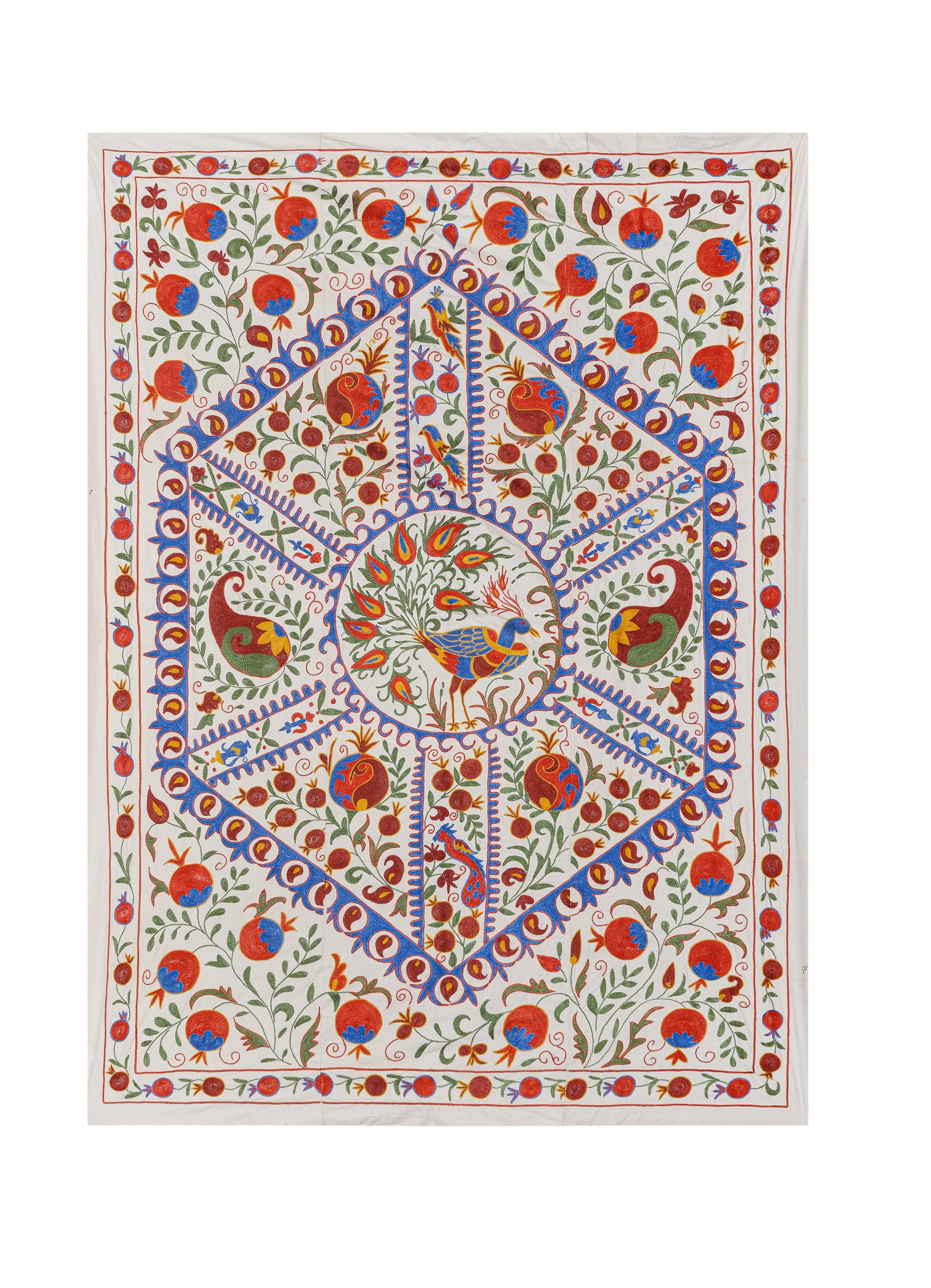 Hand knotted rug, vintage Turkish rug 145x195 cm