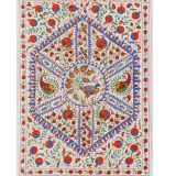 Hand knotted rug, vintage Turkish rug 145x195 cm