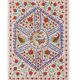 Hand knotted rug, vintage Turkish rug 145x195 cm