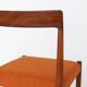 1 of 2 Vintage Lübke Rosewood Dining Chair, 1960s German Mid Century Chair