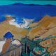 Oil on canvas Tinos monastery cyclades