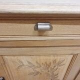 Solid oak Parisian sideboard