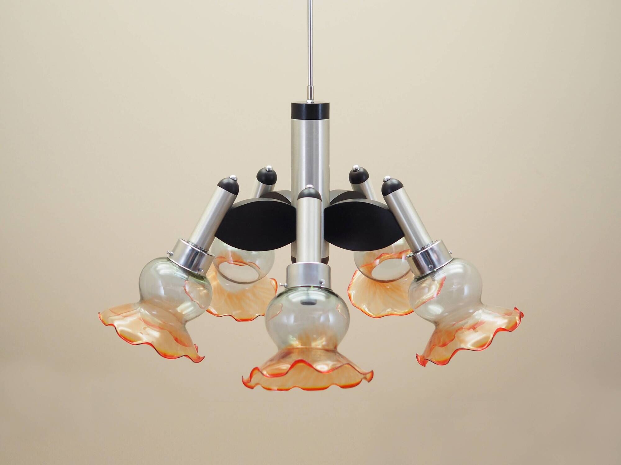 Chandelier, Italian design, 1970s, made in: Italy