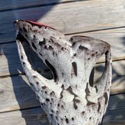 Vintage fat lava vase