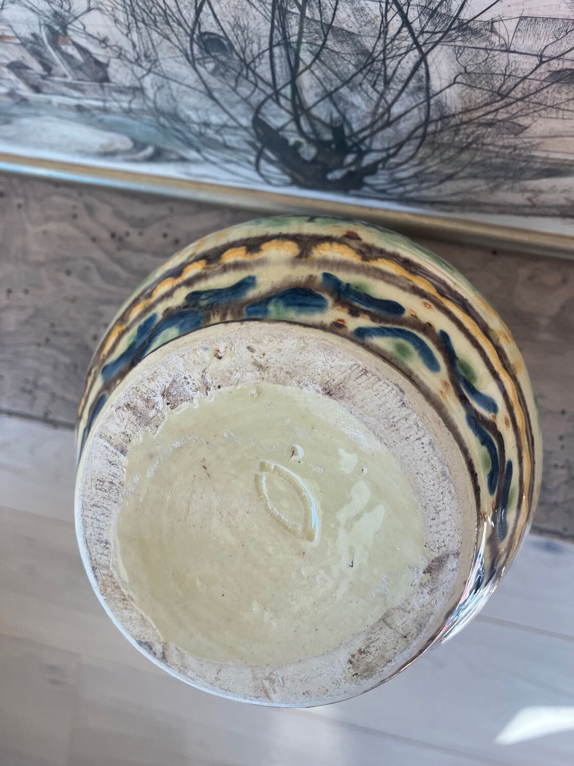 Savoyard pottery pitcher