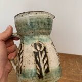 Albert Thiry Vallauris Ceramic Pitcher Circa 1950