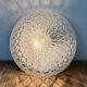 Vintage Glass Wall or Ceiling Light, 1970s