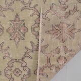 Oushak Neutral Handknotted Rug  sku 874