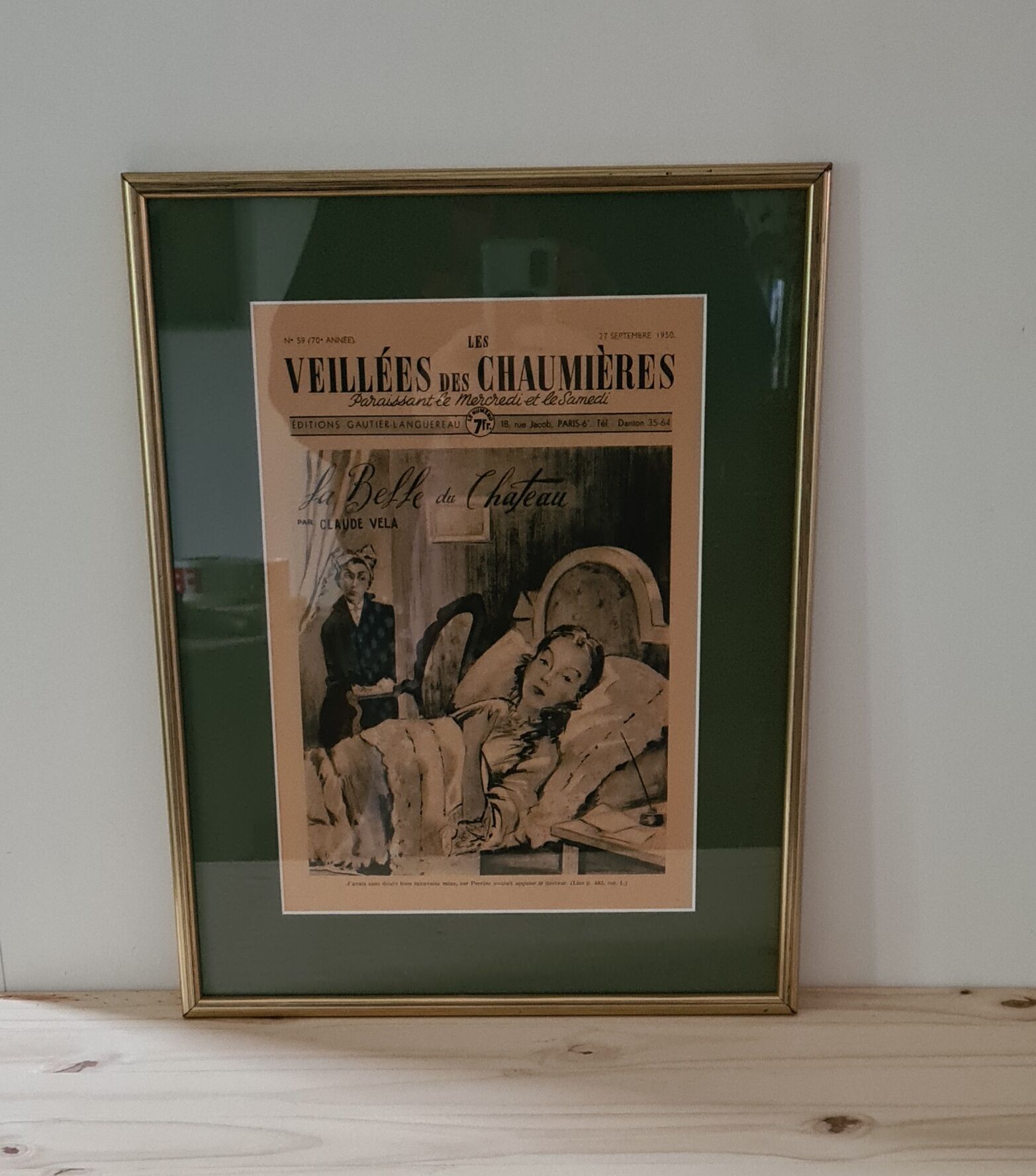Poster La Veillées des Chaumières 50s