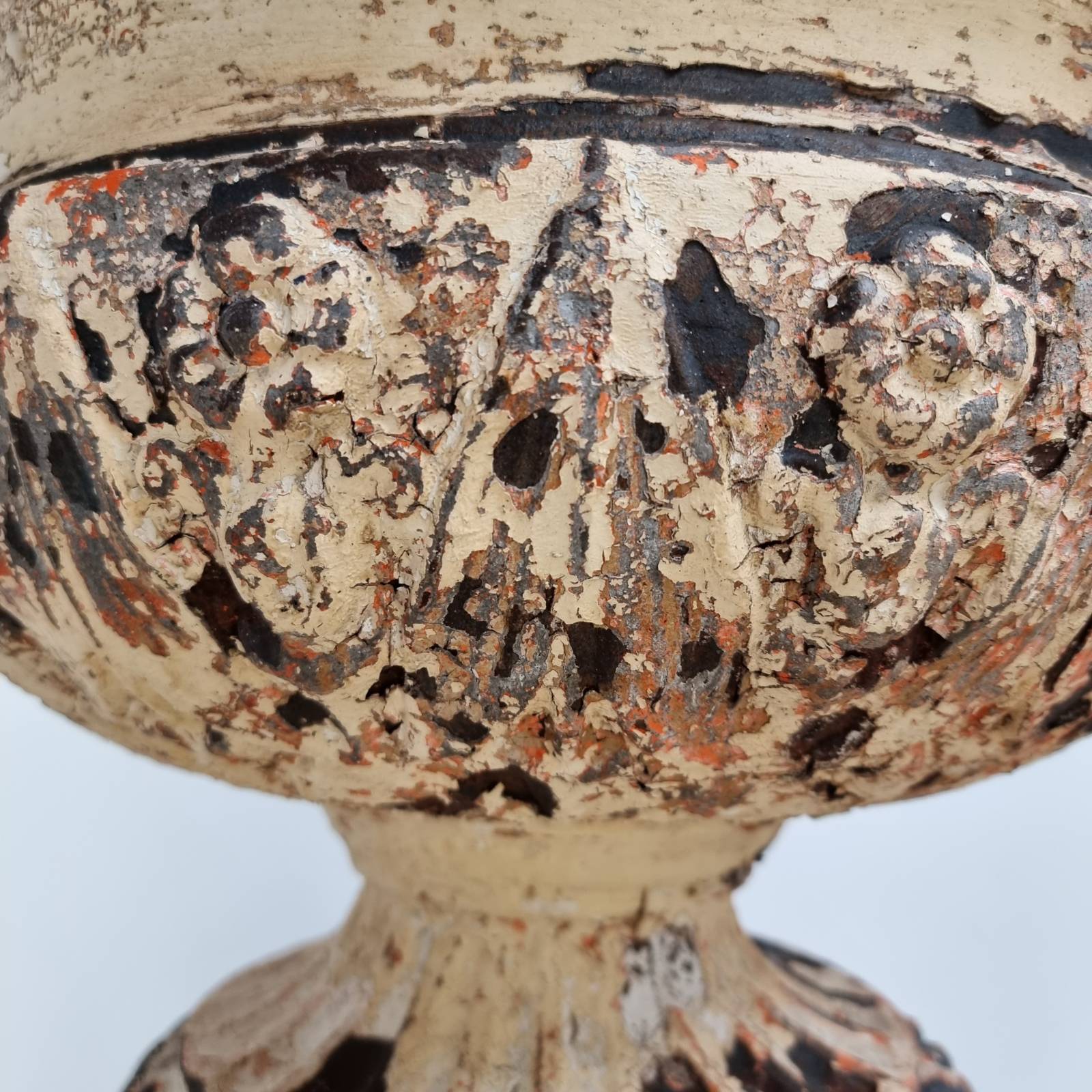 Paire de vasques en fonte 19ème