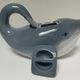 Teapot zoomorphic blue whale porcelain design Japan