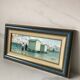 Oil on cardboard from Cartahu Bathing cabins