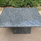 80s granite coffee table