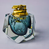 Grey Sommerso Lighter by Seguso, Murano, Italy, 1970