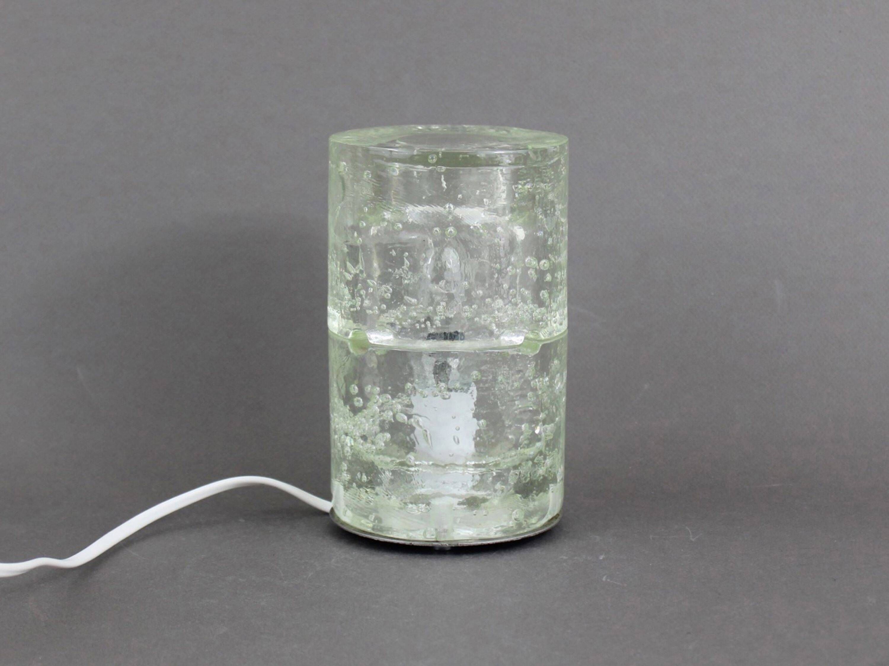 Italian Poliarte glass lamp by Albano Poli, 1960s