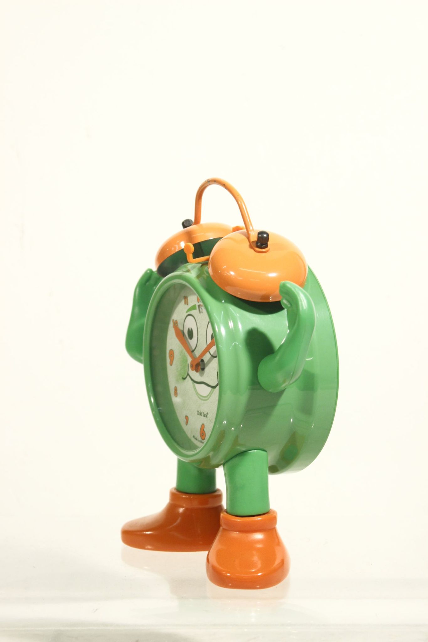 Vintage Ticki Tack mechanical alarm clock by Jerger, Germany 1960s